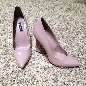 Nine West Womens Trendz Pump sz 9.5 pink/mauve